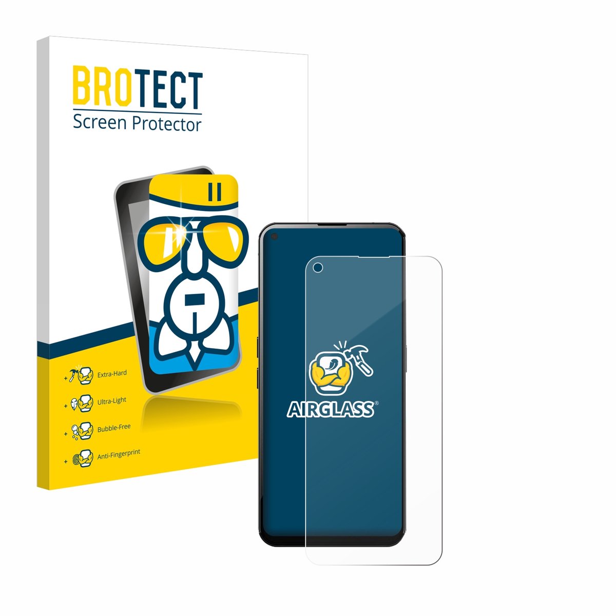 Screenprotector voor Unihertz Luna Beschermglas transparant