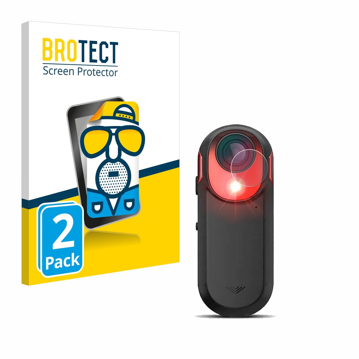 BROTECT - Screenprotector voor Garmin Varia RCT 715 - Folie Beschermfolie matte 2 Stuks