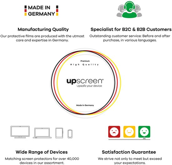upscreen - Screenprotector voor Lenovo Tab P12 2023 - Folie Beschermfolie anti glare matte