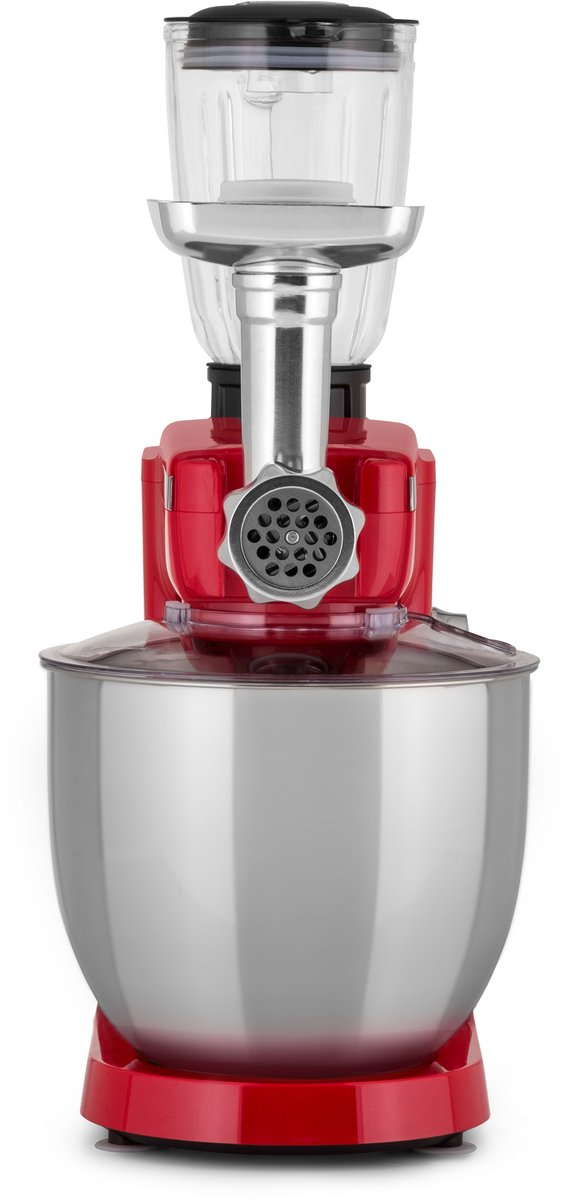 Renata Rossa keukenmachine 3-in-1 2000 W 5 liter rvs bevat geen BPA