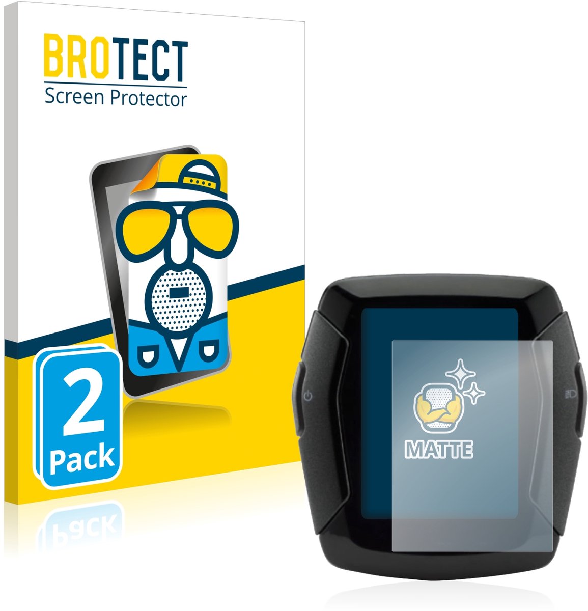 BROTECT - Screenprotector voor Yamaha Display C - Folie Beschermfolie matte 2 Stuks