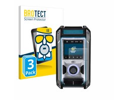 BROTECT - Screenprotector voor Makita DMR115 - Folie Beschermfolie Beschermglas matte 3 Stuks