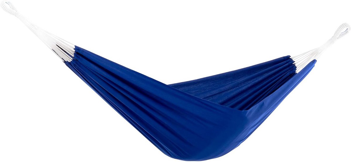 Comfortabele Tweepersoons Hangmat van Duurzaam Polyester in Koningsblauw