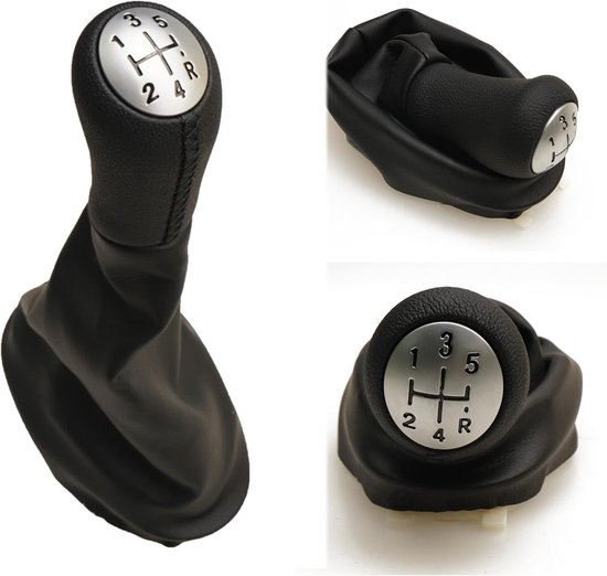 5-Versnellingspookknop met Manchet voor Clio 2, Clio 3, Megane 2, Scenic 2 en Kangoo — afbeelding 5