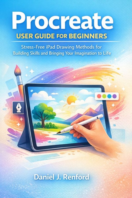 Procreate User Guide for Beginners - cover