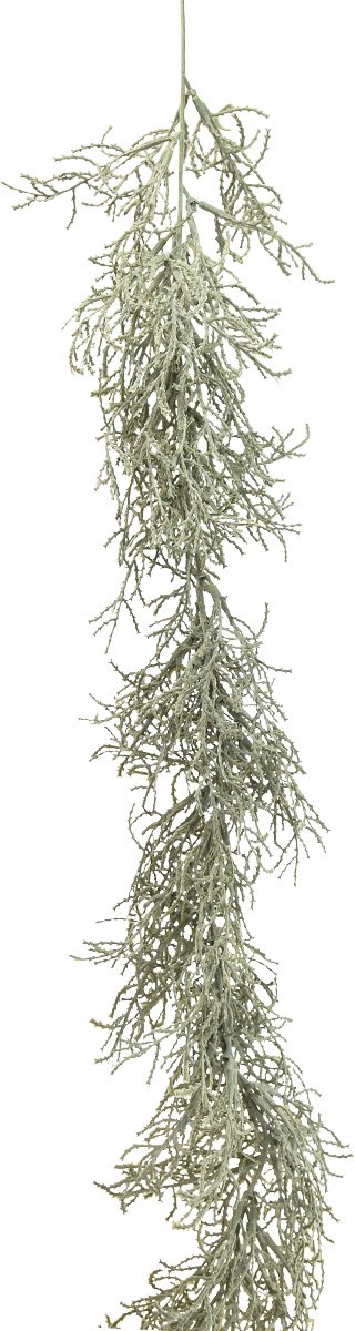 Viana Calocephalus Slinger Kunstplanten Zilvergrijs 122cm