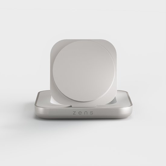 Zens MagSafe en Qi2 Draadloze Oplader 15W met Standaard Wit