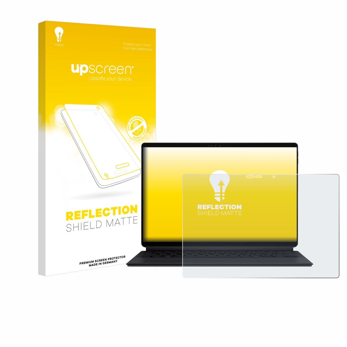 upscreen - Screenprotector voor ASUS ProArt PZ13 - Folie Beschermfolie anti glare matte