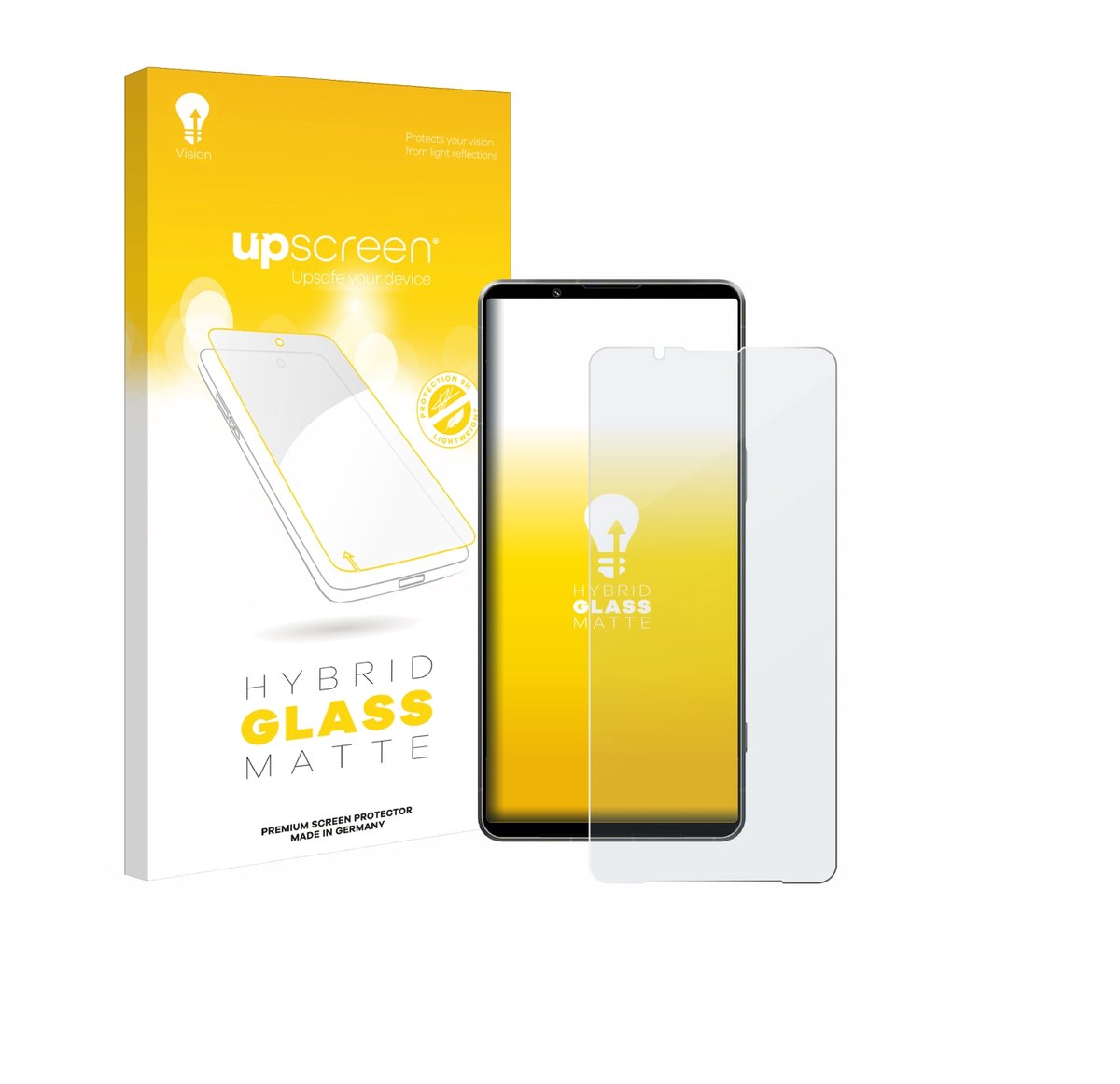 upscreen - Screenprotector voor Sony Xperia 1 VII - Folie Beschermfolie Beschermglas matte