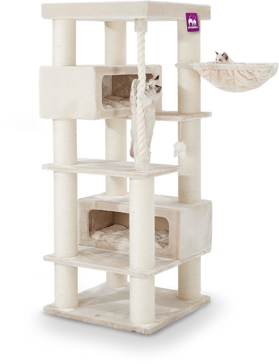 Petrebels Turnpike 190 Krabpaal - Creme - zware kwaliteit - luxe design