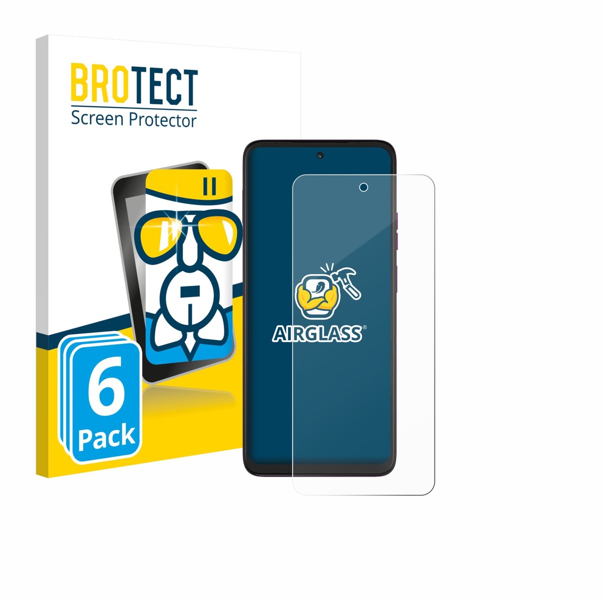 Screenprotector 6 Stuks voor Motorola Moto G (2026) Beschermglas transparant