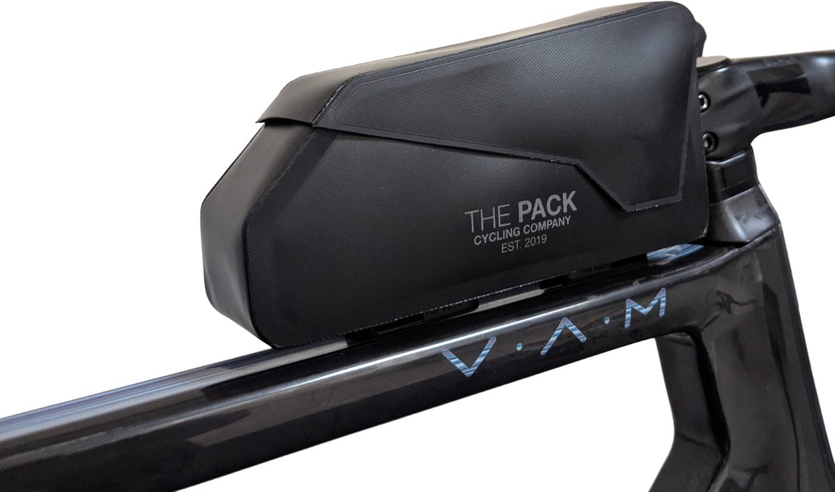 The Pack AWG Top Tube tasje | Bikepacking - 0.8L - Stevig materiaal - Waterdicht - Gravelbike - Magnetische sluiting