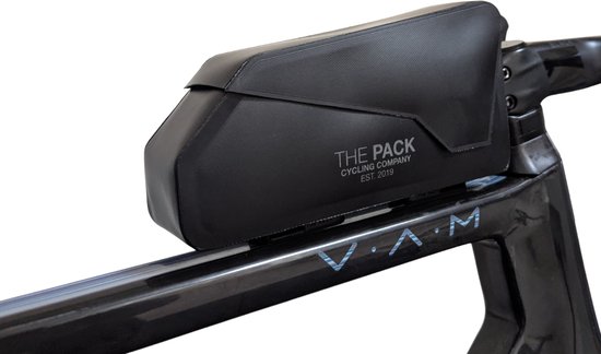 The Pack AWG Top Tube tasje | Bikepacking - 0.8L - Stevig materiaal - Waterdicht - Gravelbike - Magnetische sluiting
