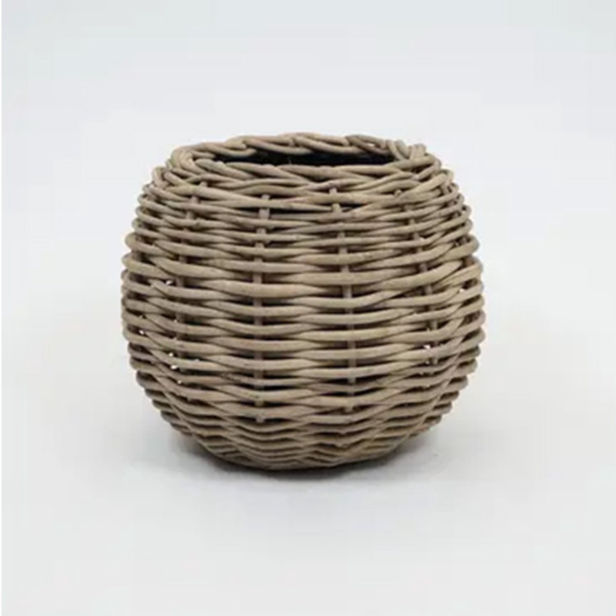 Drypot Tina Extra Dik Rotan Grijs d58h47cm