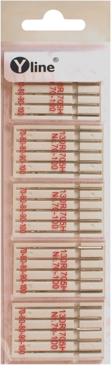 50 Universele Naaimachine Naalden Set - Platte Kolb 130R/705H Diverse Maten