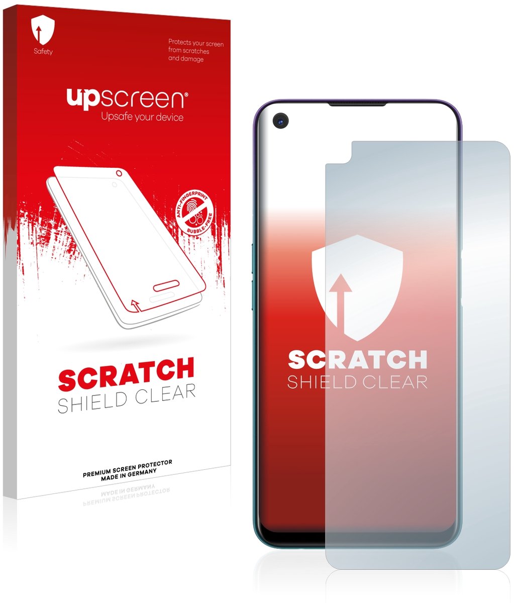 upscreen - Screenprotector voor Oppo A72 - Folie Beschermfolie transparant