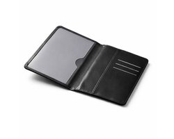 Luxe XL Autopapieren Mapje Etui - Kentekenbewijs Mapje - APK Verzekering Hoesje - zwart