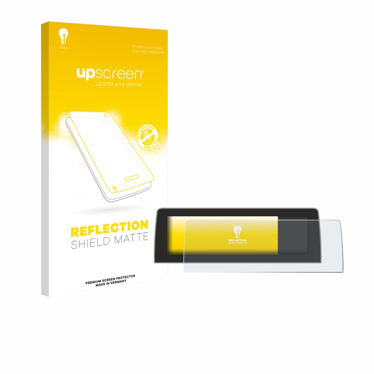 upscreen - Screenprotector voor BMW X3 GO1 2023 - Folie Beschermfolie anti glare matte