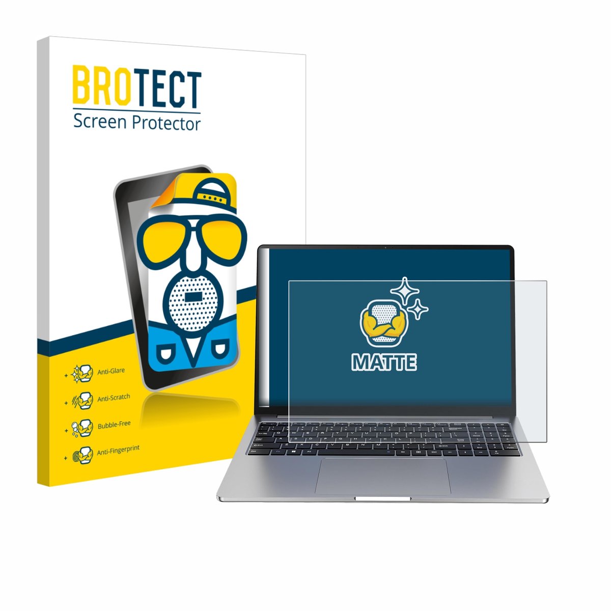 BROTECT - Screenprotector voor Acemagic AX16 - Folie Beschermfolie matte