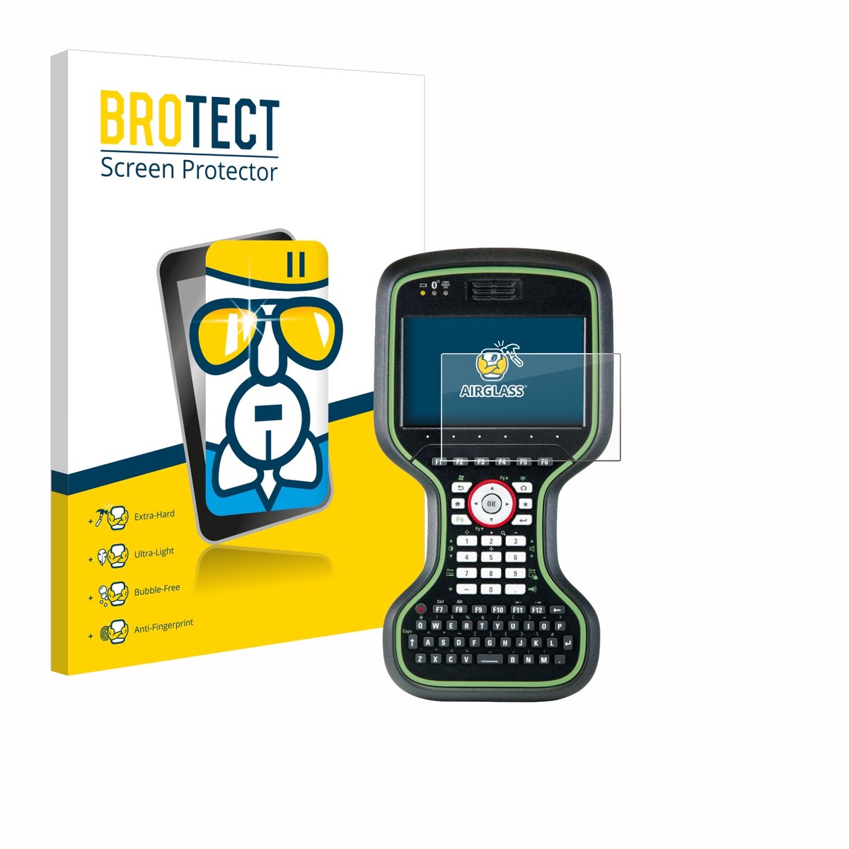 Screenprotector voor Leica CS20 3.75G Disto/ Viva TS16 Beschermglas transparant