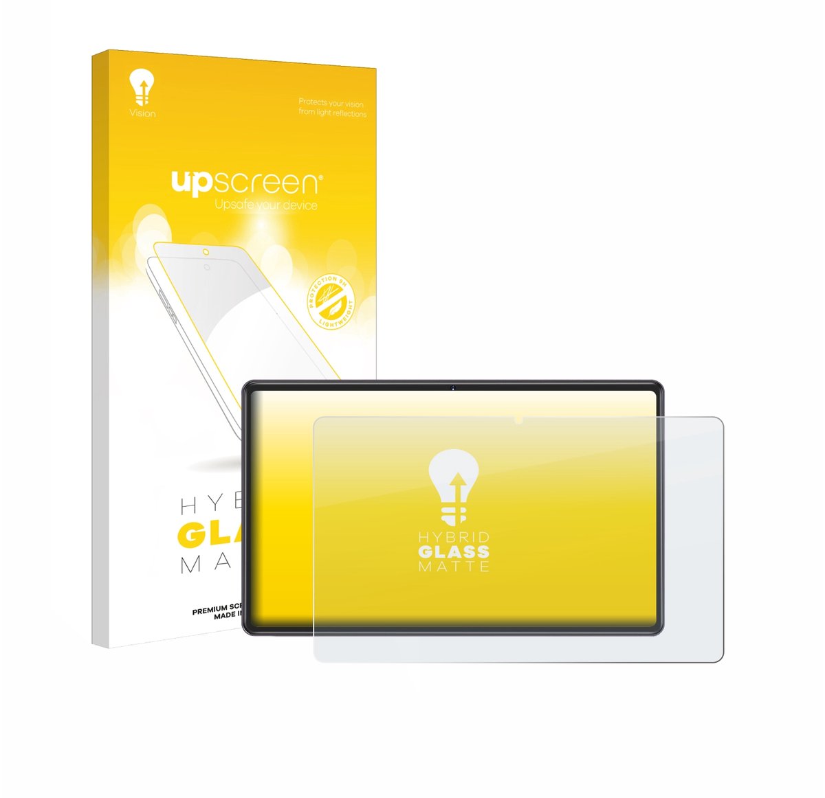 upscreen - Screenprotector voor ZIOVO Z118 10.1" - Folie Beschermfolie Beschermglas matte