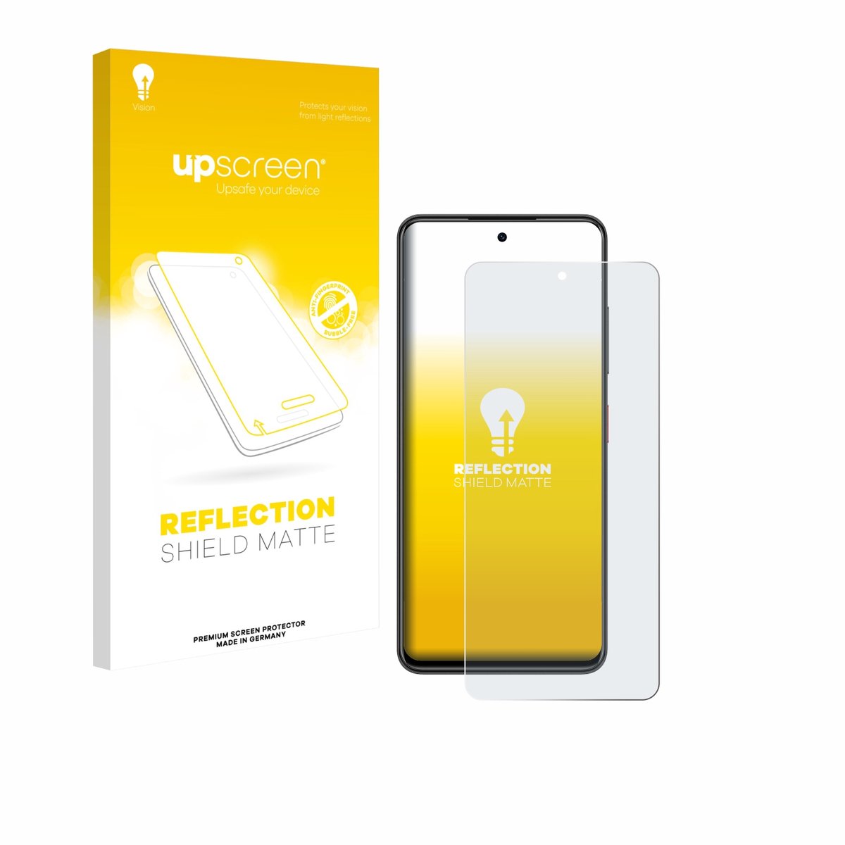 upscreen - Screenprotector voor Nubia Focus - Folie Beschermfolie anti glare matte