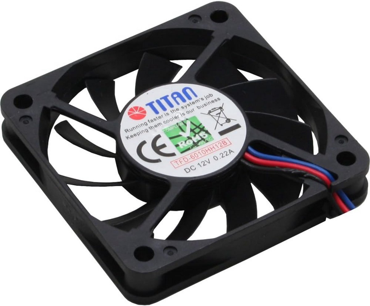 Stille 60mm PC Behuizingsventilator met Koellichaam voor Optimale CPU Koeling