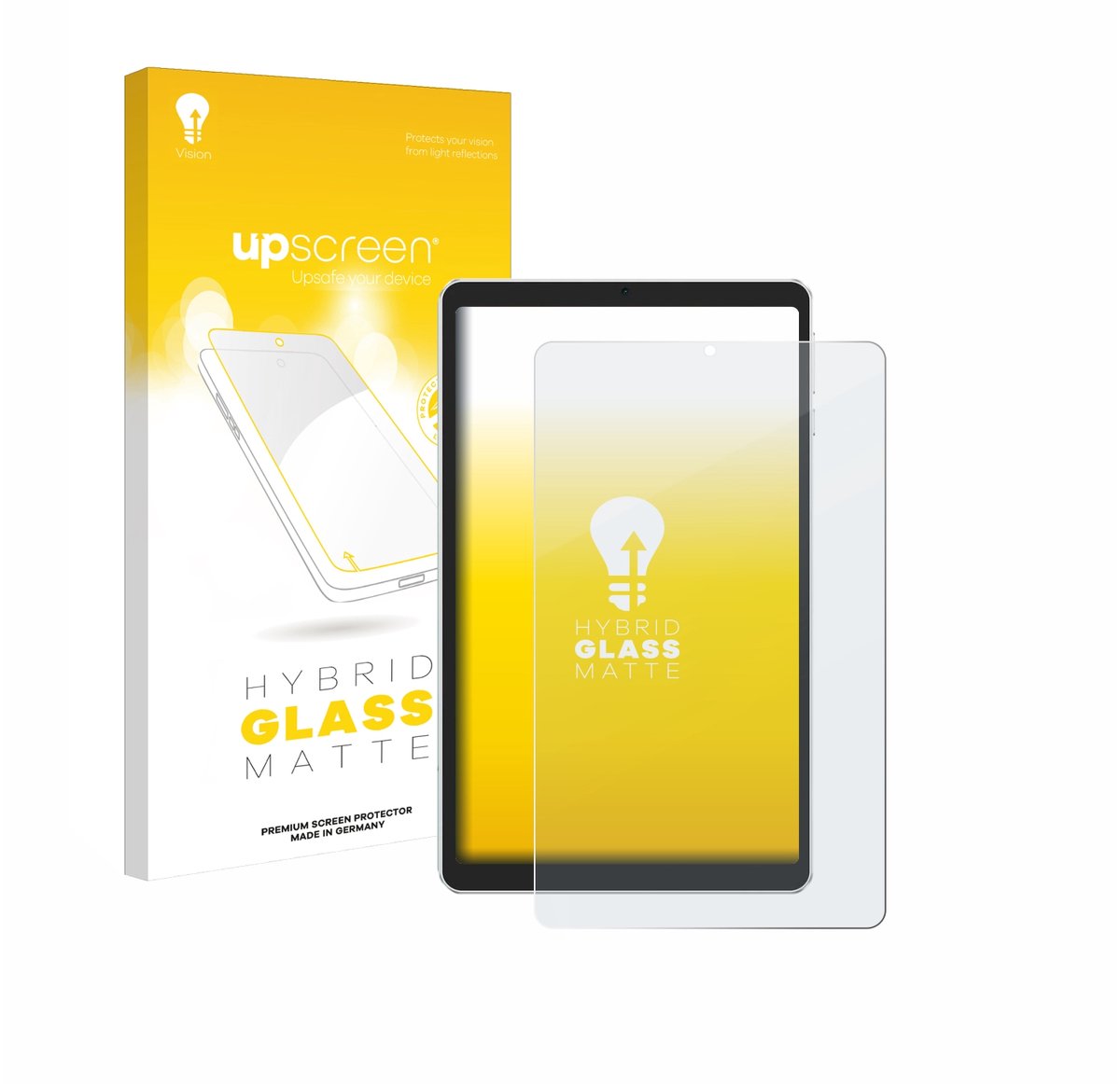 upscreen - Screenprotector voor Ulefone Tab A9 Pro - Folie Beschermfolie Beschermglas matte