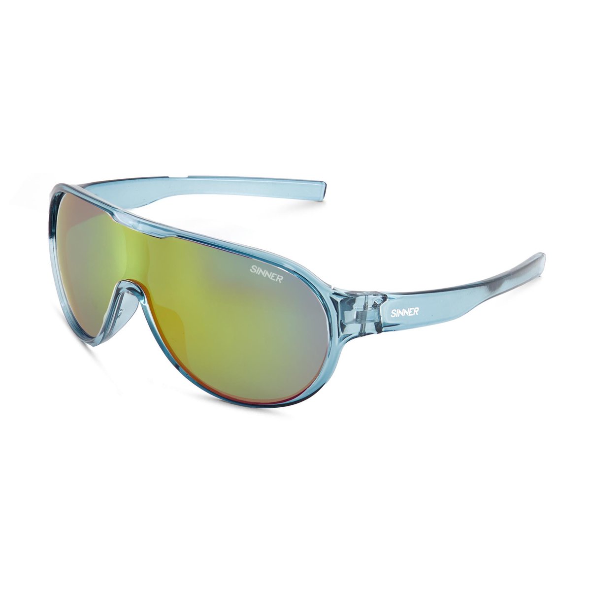 SINNER Anem - Zonnebril - Glanzend blauw - Junior - One size - BIO based frame