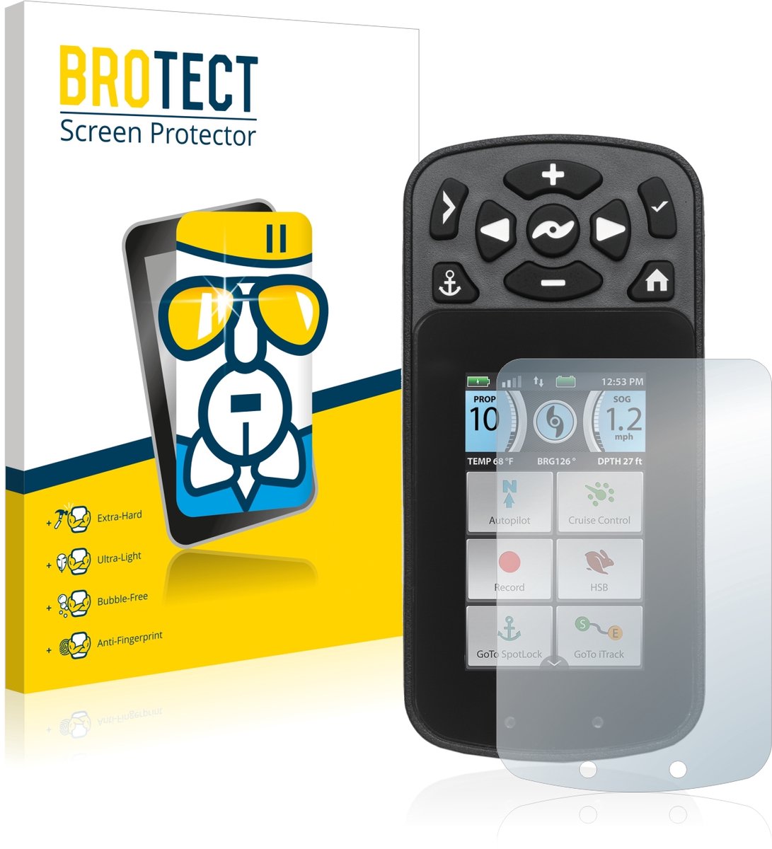 Screenprotector voor Minn Kota I-Pilot Link Beschermglas transparant