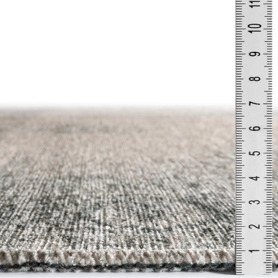 Kelim Vintage Tapis Salon Crème 120 x 160 cm, Tapis Chambre Moderne à Poils Courts, Super Doux, Lavable en Machine