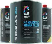 CROP 2K Primer Filler GRIJS - ACTIESET 6 liter