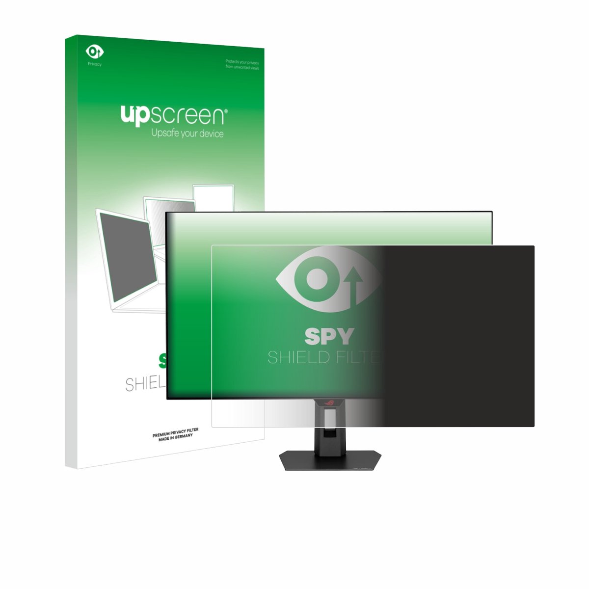 upscreen - privacyscherm voor ASUS ROG Strix OLED XG32UCWG - privacy filter screenfilter Blauwlichtfilter