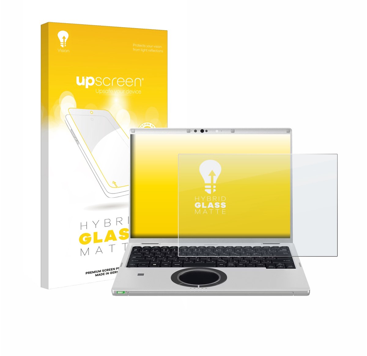 upscreen - Screenprotector voor Panasonic CF-FV3 - Folie Beschermfolie Beschermglas matte