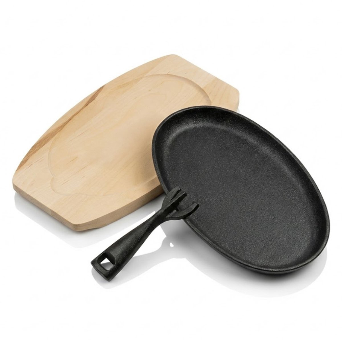 NBAP® Gietijzeren Pan Bbq - Gietijzeren Skillet - Grillplaat
