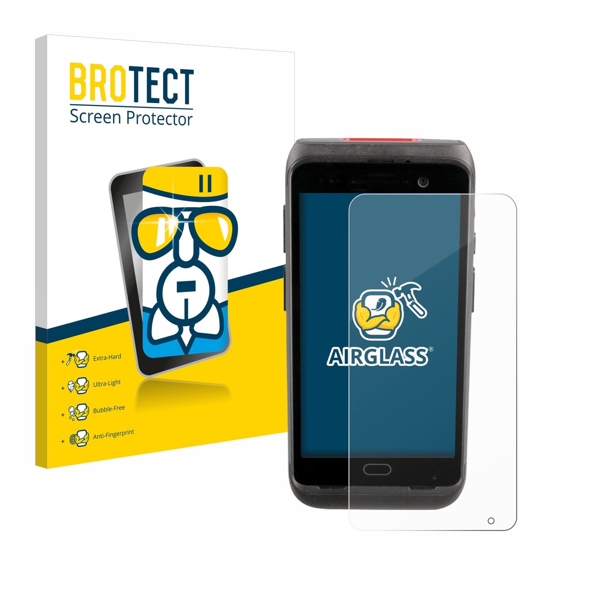 Screenprotector voor Honeywell Dolphin CT40/ CT40 XP Beschermglas transparant