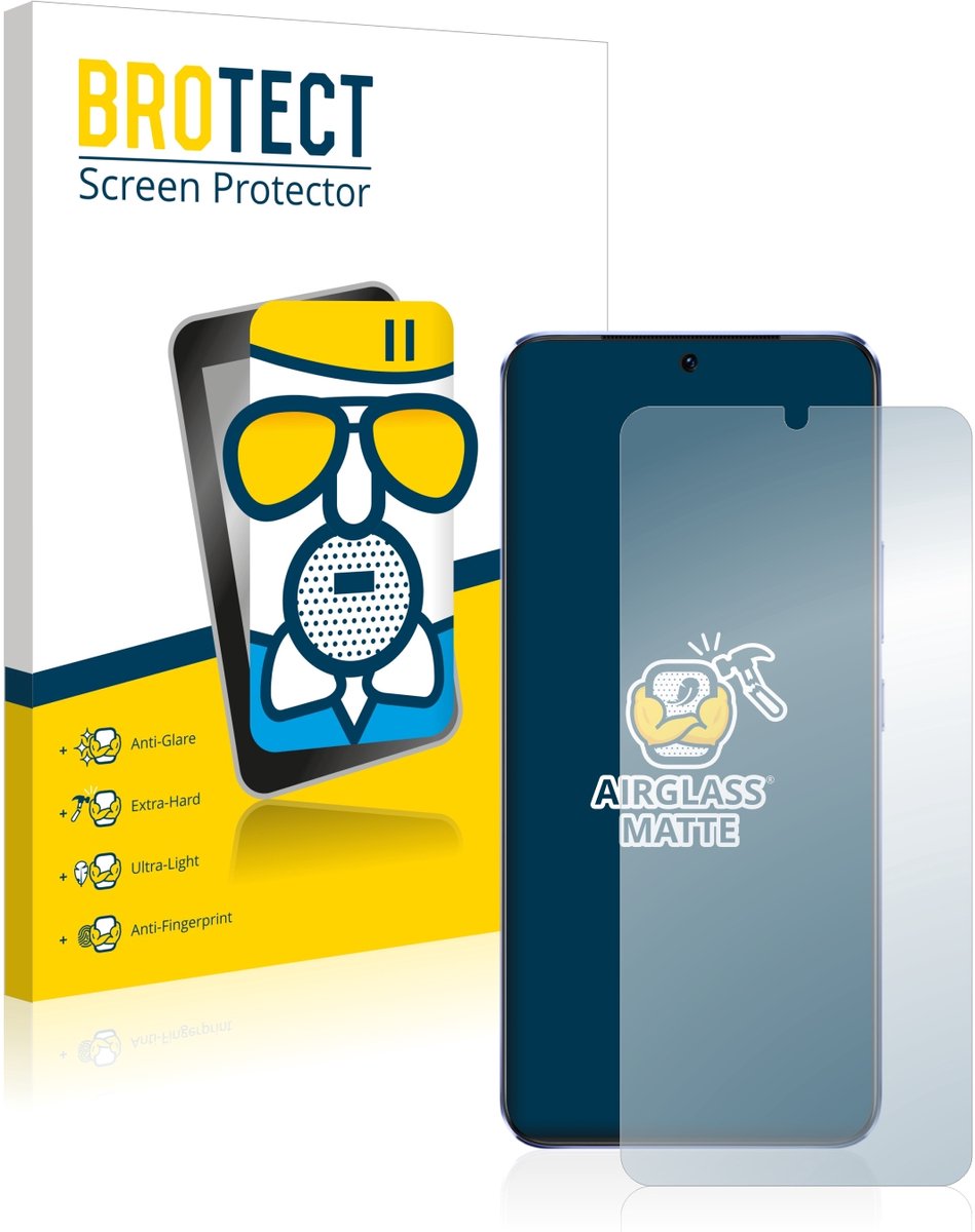 BROTECT - Screenprotector voor Vivo V21 5G - Folie Beschermfolie Beschermglas matte
