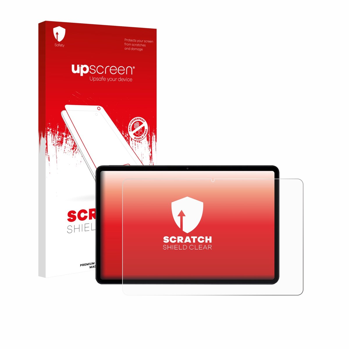 upscreen - Screenprotector voor Xiaomi Poco Pad M1 - Folie Beschermfolie transparant