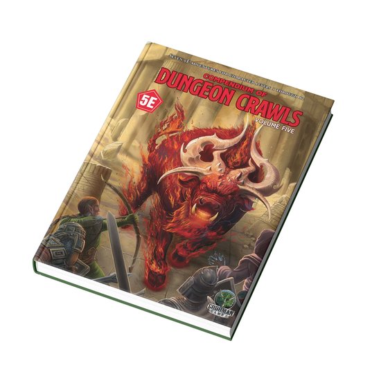 Compendium of Dungeon Crawls #5: A Collection of Quests - cover