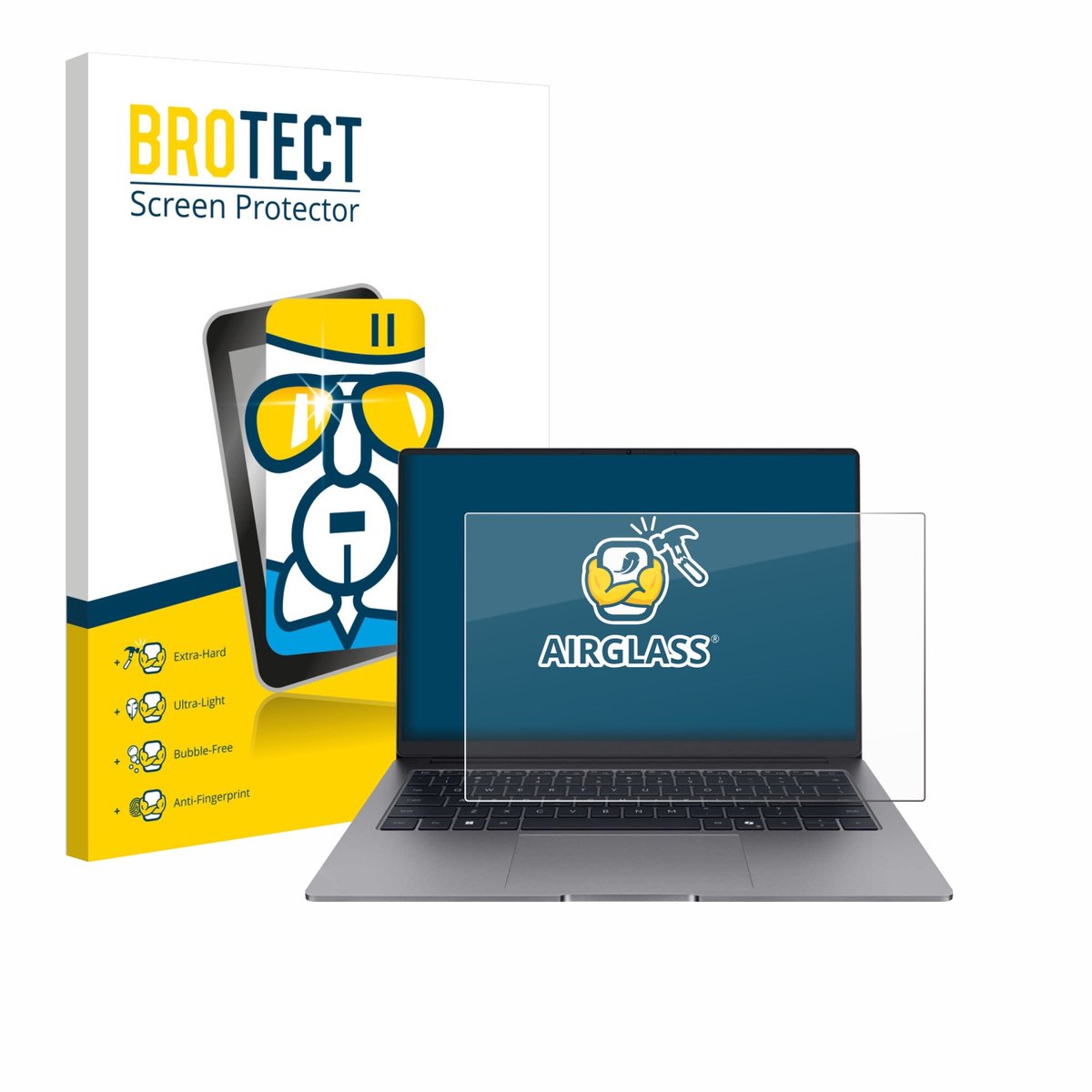 Screenprotector voor Honor MagicBook X14 Plus 2025 Beschermglas transparant