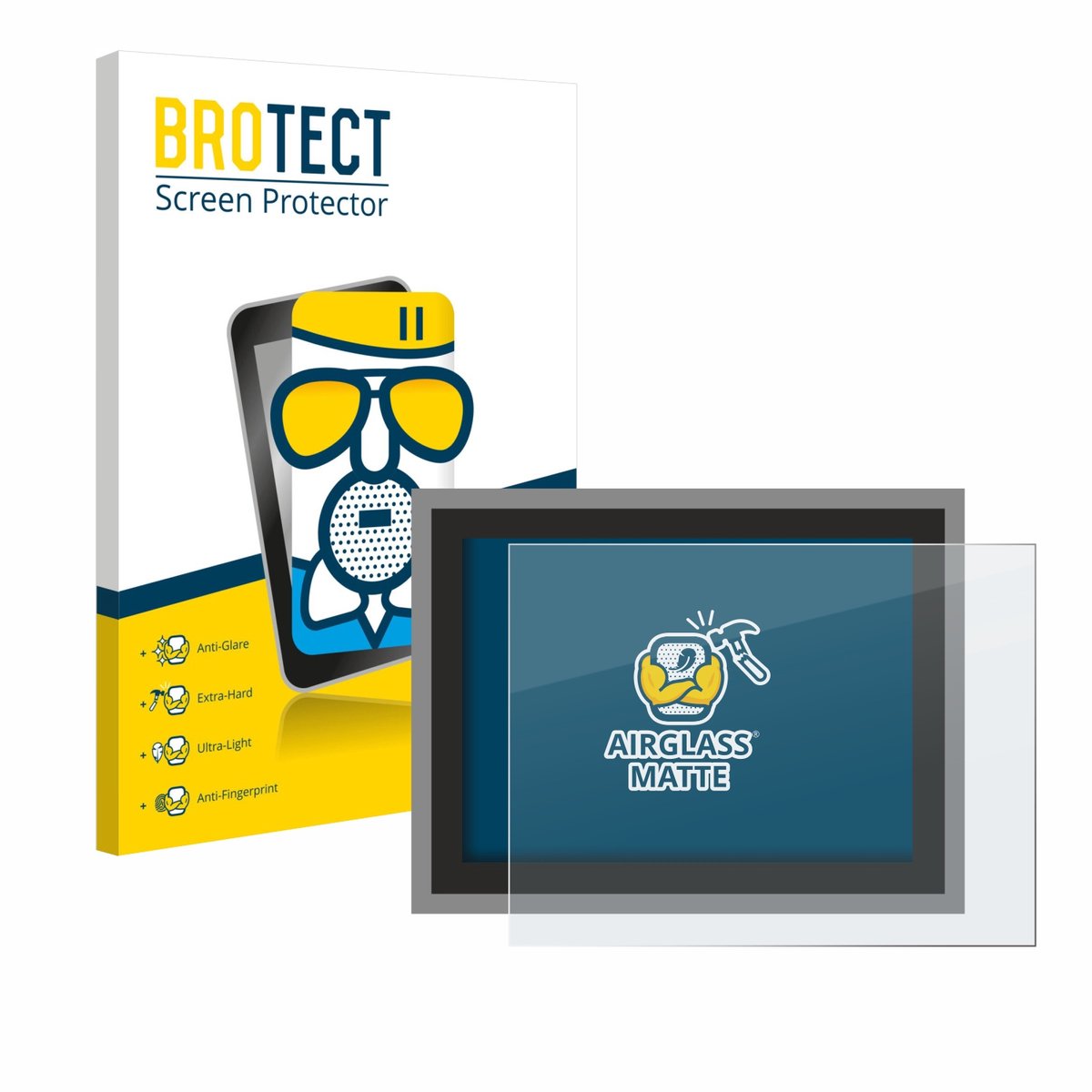 BROTECT - Screenprotector voor Megger MFT-X1 - Folie Beschermfolie Beschermglas matte