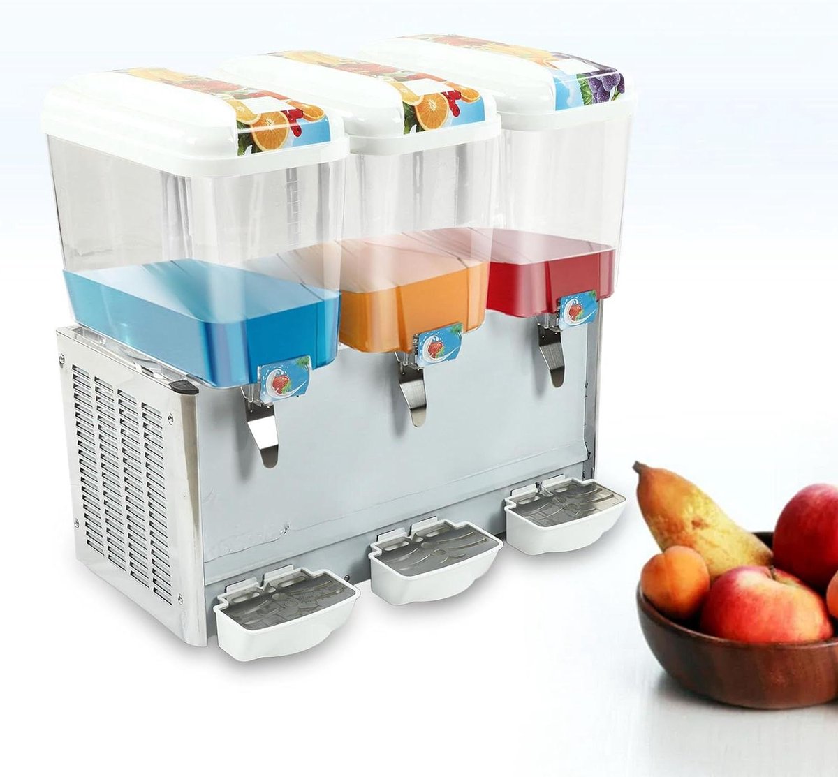 Drankdispenser met 3 tanks - Commerciële automatische koude dranken machine met kraan