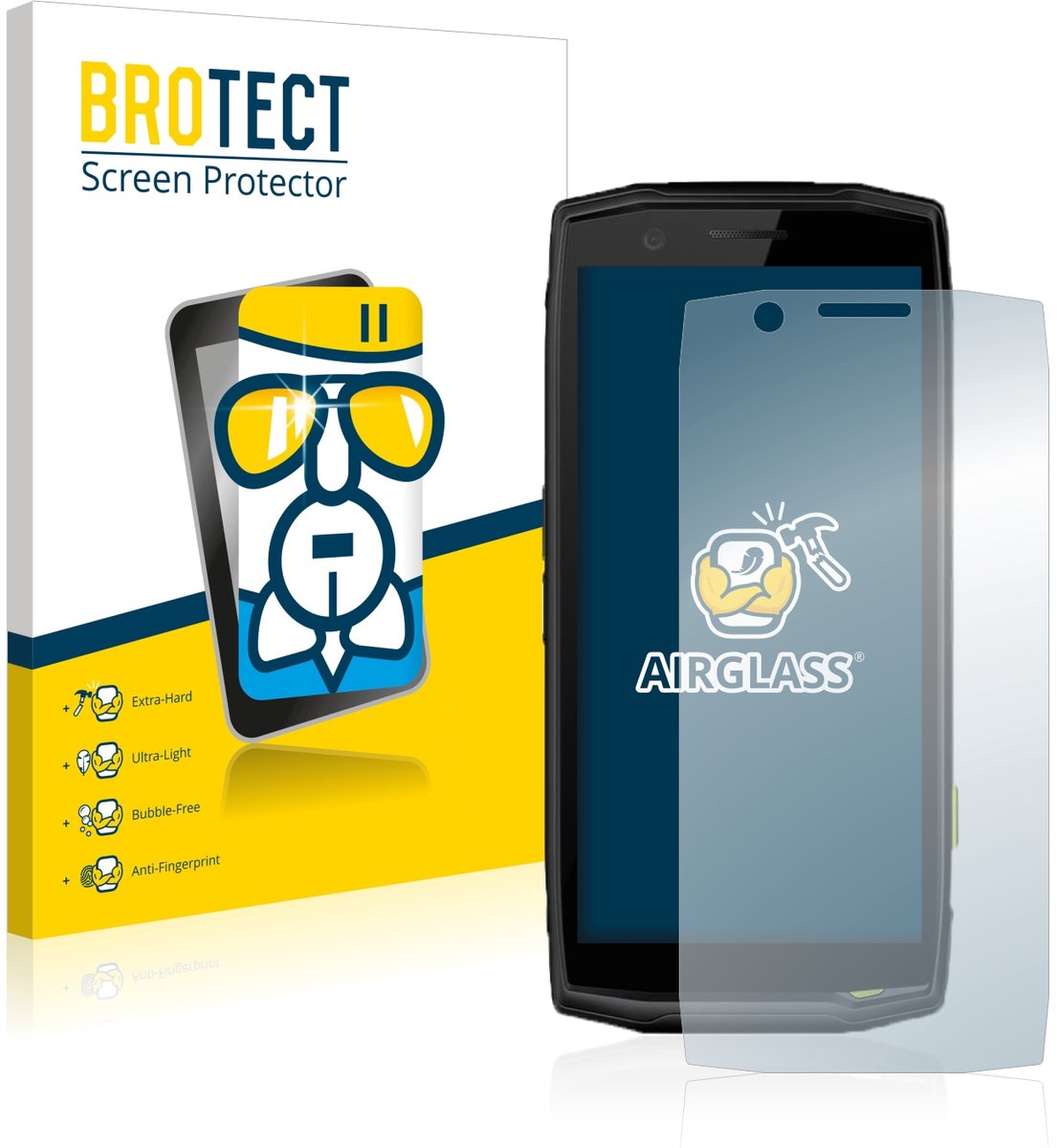 Screenprotector voor Crosscall Action-X5 Beschermglas transparant