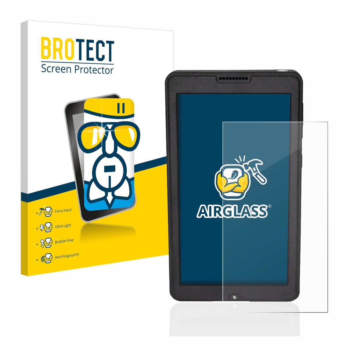 Screenprotector voor Naviter Oudie N 5.5" Beschermglas transparant