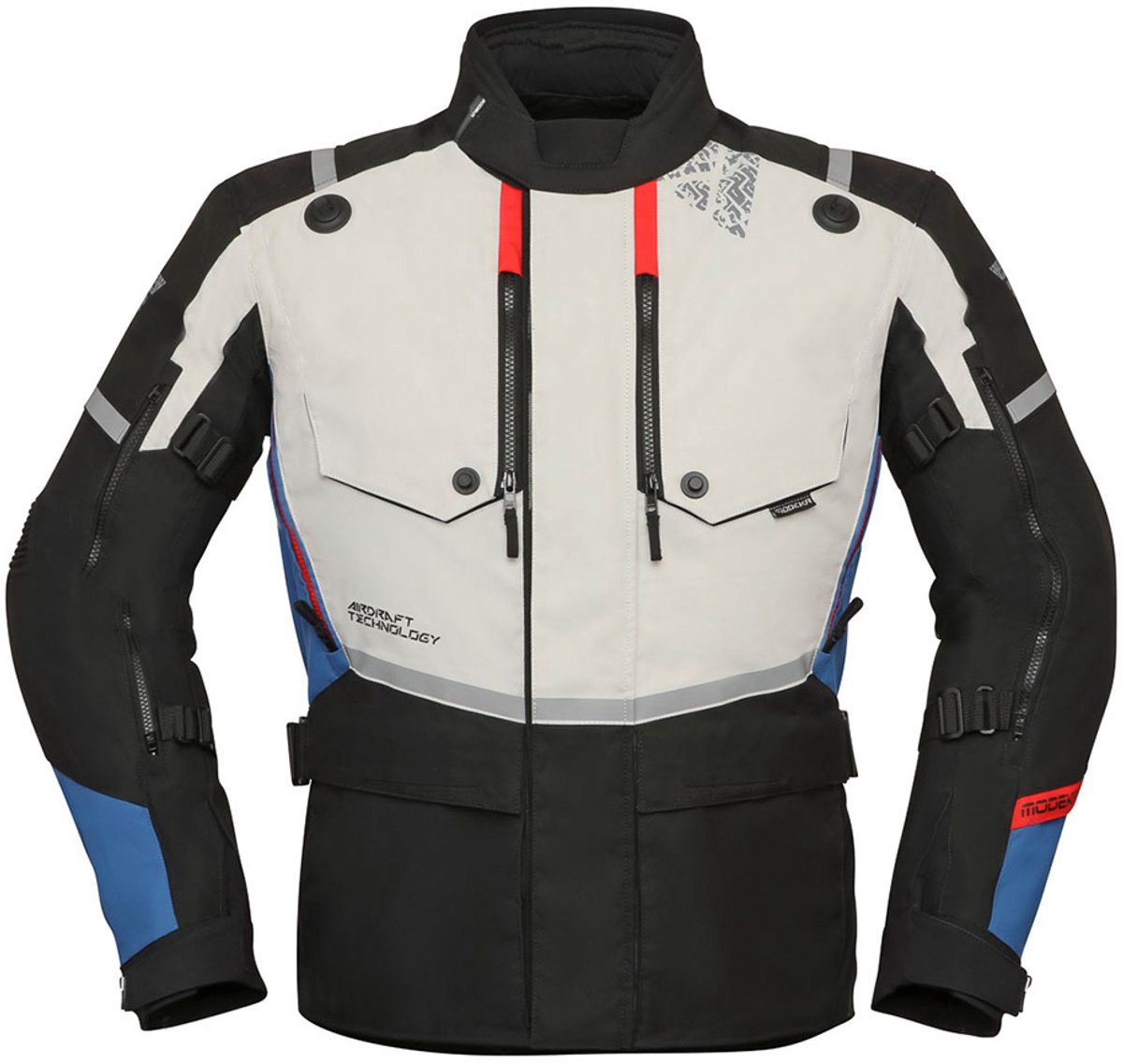Modeka Trohn Jas Licht Grijs Blauw - Jas