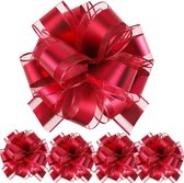 10 stuks autostrikken, antennestrikken, organza hartjes 10 stuks autostrikken, antennestrikken, organza hartjes