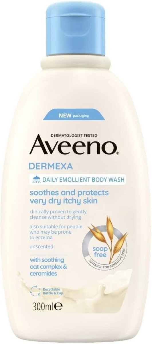 Aveeno Dermexa Daily Emollient Body Wash - 300 ml
