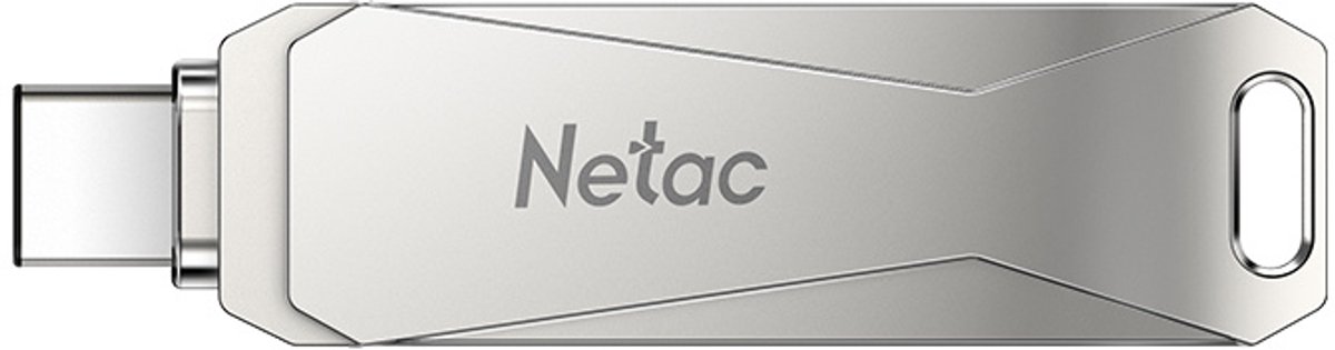 Netac U782C 256GB USB 3.0 + USB Type-C Flash Drive – Snelle Externe USB-Stick