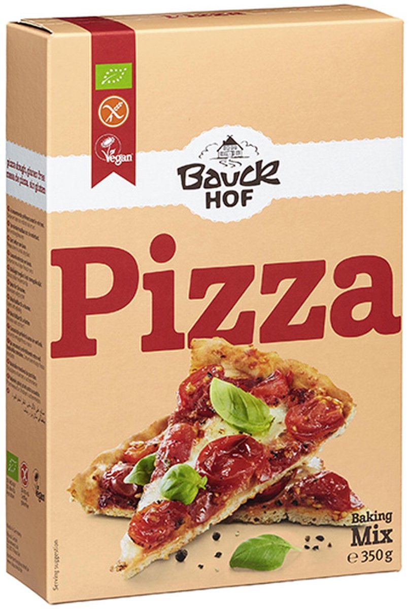 Bauck Mühle Glutenvrije Pizzamix (350 gr)