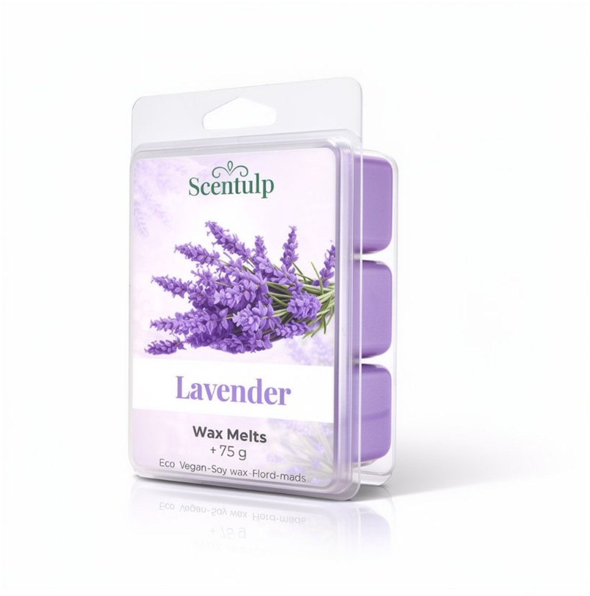Scentulp - Wax Melts Lavendel – Rustgevende Geur – Vegan Sojawax